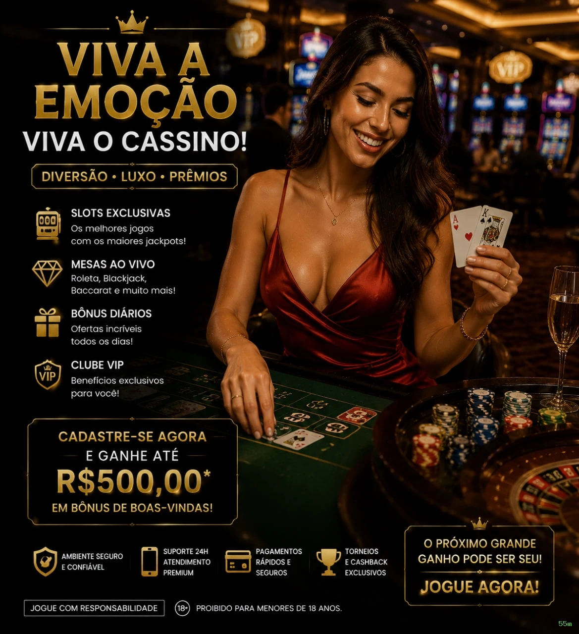 Apostas futebol ao vivo 55m - odds competitivas